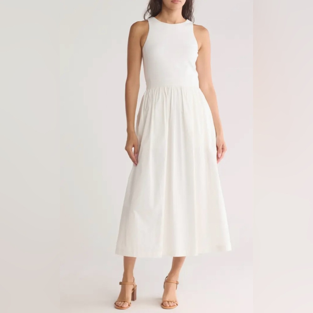 Sophie Rue, White Rachelle Dress, Size Medium, NWT